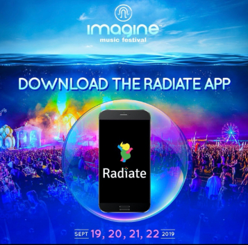 Poster promoting Radiate